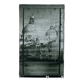 Textile Wardrobe with Venice Print