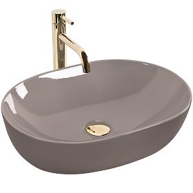 Timeless Rea Lisa Beige Shiny Washbasin