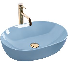 Timeless Rea LISA L.BLUE SHINY Washbasin, Rea