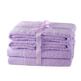 Towel AMARI - AMELIAHOME color lilac classic style 2*70x140+4*50x100 AmeliaHome