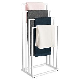 Towel Stand with 4 Arms Neli White