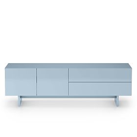 TV Cabinet Glim, Blue Smoke, Glossy, lectus