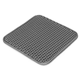 Two-layer Mat for Cat Litter Box Grey, PETSI