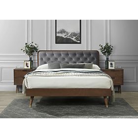 Upholstered bed CASSIDY - 160 x 200 cm, Halmar