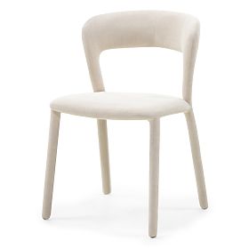 Upholstered Chair Calma Light Beige, lectus