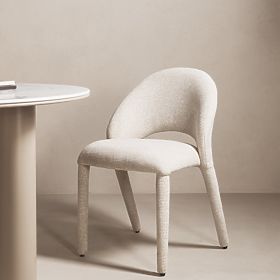 Upholstered Chair Ella Beige, lectus