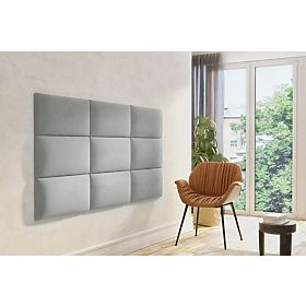Upholstered Panel Classic - Silver