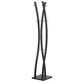 W50 Black Coat Rack
