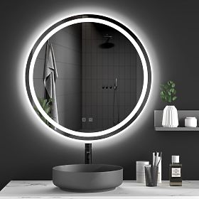 WALL LED MIRROR 60cm BAS