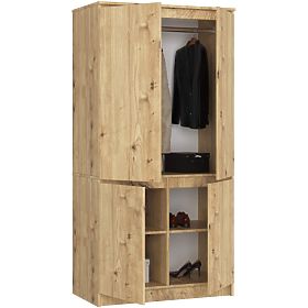 WARDROBE S90 4D CLP ARTISAN