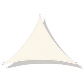 Waterproof Sun Shade Sail Canopy 5x5x5m ModernHome - Beige