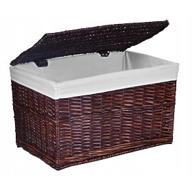 Wicker Chest 105L 66x40x40 cm Brown