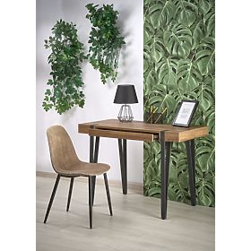 Writing Desk B39 - Honey Walnut, Halmar