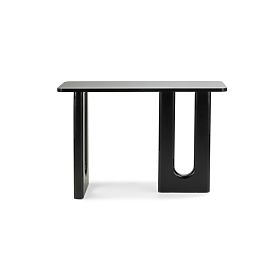 Writing Desk/Console Lichi 120 cm, Black, Arches, lectus