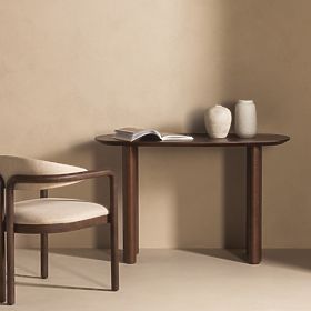 Writing Desk/Console Oriento 120 cm, Dark Oak