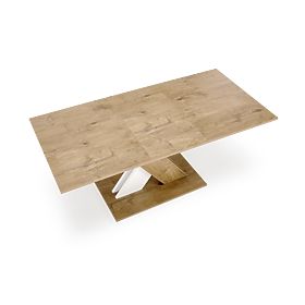 XARELTO Extendable Table, Lancelot Oak – White